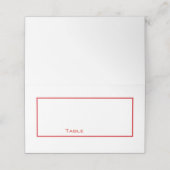 Niet Eloping Trouwset | Kaart plaatsen Plaatskaartje (Buitenkant ongevouwen)