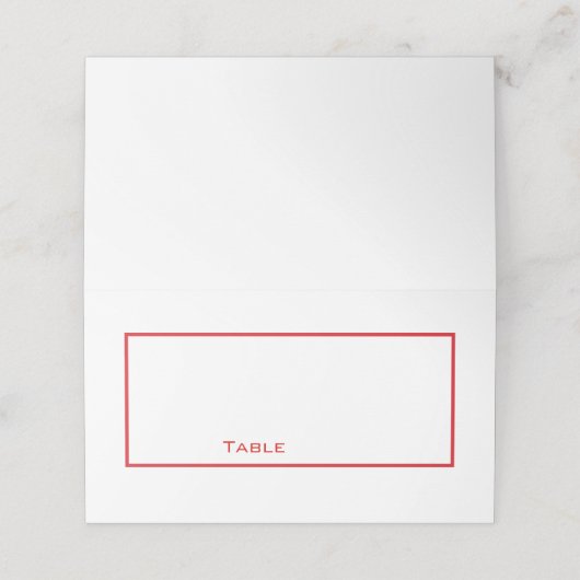 Niet Eloping Trouwset | Kaart plaatsen Plaatskaartje (Buitenkant ongevouwen)