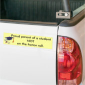 NIET-eren Bumpersticker (Op Truck)