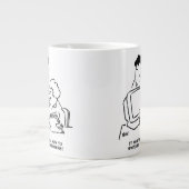 Niet erg computervaardig grote koffiekop (Voorkant)