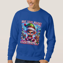 Niet erg vrolijke kerst elf trui