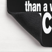 Niet erger dan een wack EMCEE! Muismat (Hoek)