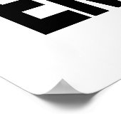 Niet erger dan een wack EMCEE! Poster (Hoek)