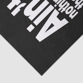 Niet erger dan een wack EMCEE! Tissuepapier (Detail)