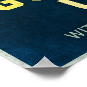 Niet-essentiële werknemers van de regering verenig poster (Hoek)