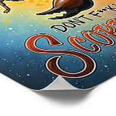 Niet f **k met een schorpioen die opkomt poster (Hoek)