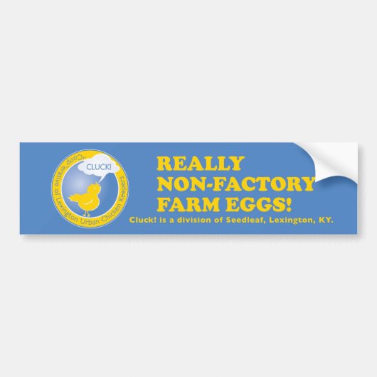 NIET-FABRIEKSEI BUMPERSTICKER (Voorkant)