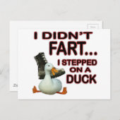 niet Fart Briefkaart (Voorkant / Achterkant)