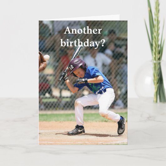 NIET FLINCHEN VERJAARDAG KAART (Voorkant)