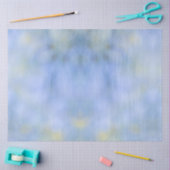 Niet-formeel abstract blauw geel patroon tissuepapier (Craft)