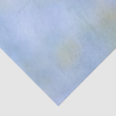 Niet-formeel abstract blauw geel patroon tissuepapier (Detail)