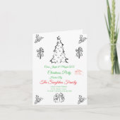 Niet-foto grillige kerst (Voorkant)