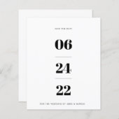 Niet-foto Opslaan Datum (Voorkant / Achterkant)