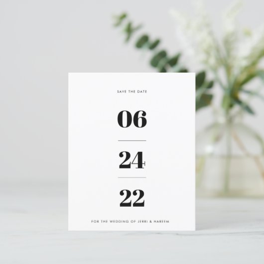 Niet-foto Opslaan Datum (Staand voorkant)