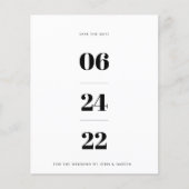 Niet-foto Opslaan Datum (Voorkant)