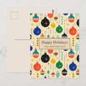 Niet-foto vakantie Ornamenten Briefkaart (Voorkant / Achterkant)