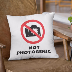 Niet fotogeniek - geen foto's bord kussen