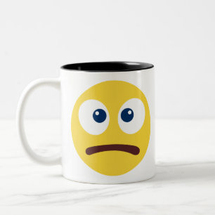 Niet Fun Emoji Tweekleurige Koffiemok