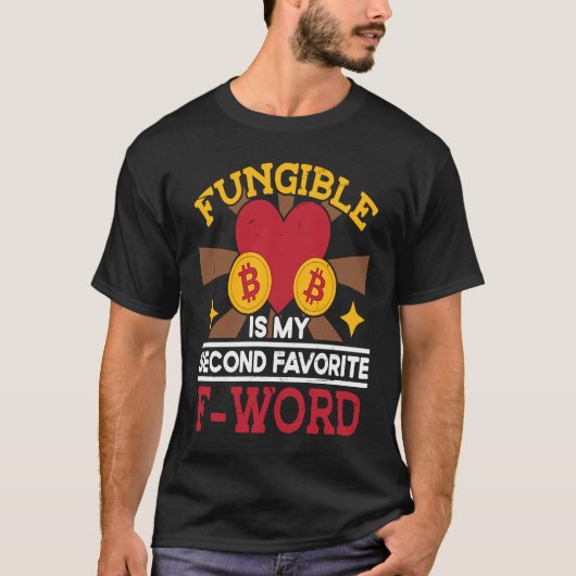 Niet-fungibele symbolische coderingsketen t-shirt (Voorkant)
