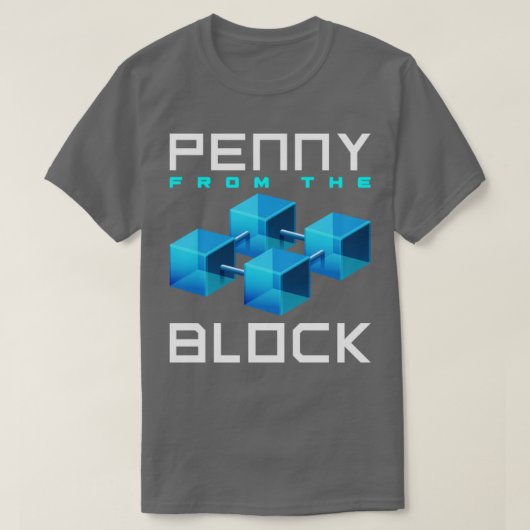 Niet fungibele token NFTs Crypto Stock Blockchain  T-shirt (Design voorkant)