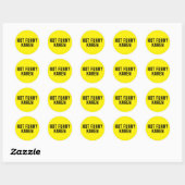 Niet Funny Karen Ronde Sticker (Vel)