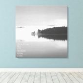 Niet-geadultereerd Suave #1 (24x24) Canvas Afdruk (Insitu (Houten vloer))