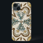 Niet-gebluste batik Square II iPhone 13 Hoesje<br><div class="desc">Huis decor</div>