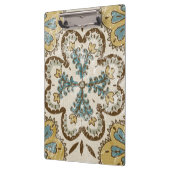 Niet-gebluste batik Square II Klembord (Links)