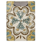 Niet-gebluste batik Square II Klembord (Voorkant)