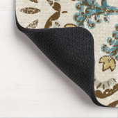 Niet-gebluste batik Square II Muismat (Hoek)