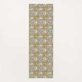 Niet-gebluste batik Square II Yogamat (Voorkant)