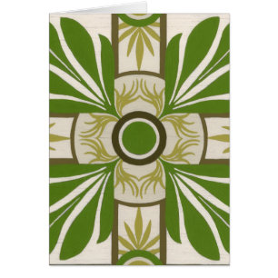 Niet-gebluste palmmotif I