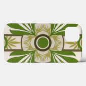 Niet-gebluste palmmotif I Case-Mate iPhone Case (Achterkant (horizontaal))