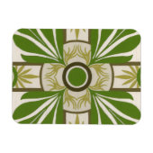 Niet-gebluste palmmotif I Magneet (Horizontaal)