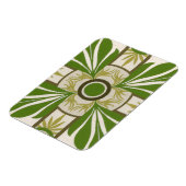 Niet-gebluste palmmotif I Magneet (Linkerzijde)