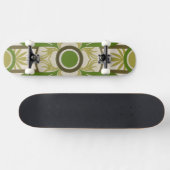 Niet-gebluste palmmotif I Persoonlijk Skateboard (Horizontaal)