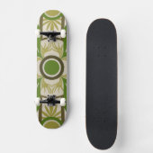 Niet-gebluste palmmotif I Persoonlijk Skateboard (Voorkant)