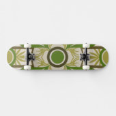 Niet-gebluste palmmotif I Persoonlijk Skateboard (Horizontaal)