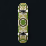 Niet-gebluste palmmotif I Persoonlijk Skateboard<br><div class="desc">ThuisDécor</div>