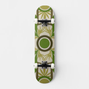 Niet-gebluste palmmotif I Persoonlijk Skateboard