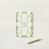 Niet-gebluste palmmotif I Post-it® Notes (Op bureau)