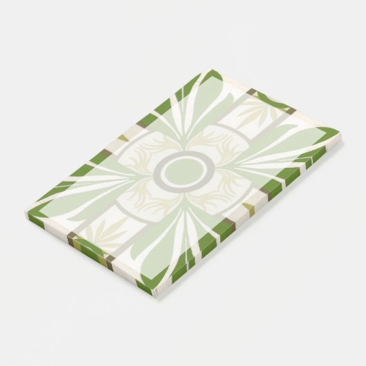 Niet-gebluste palmmotif I Post-it® Notes (Schuin)