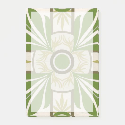 Niet-gebluste palmmotif I Post-it® Notes (Voorkant)