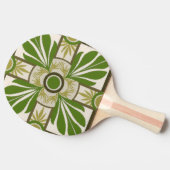 Niet-gebluste palmmotif I Tafeltennisbatje (Zijkant)