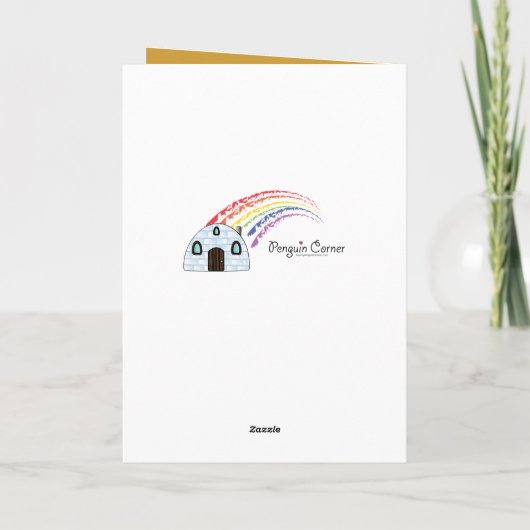 Niet-gebonden Prettige Feestdagen Dansleraar Kaart (Achterkant)