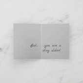 Niet geboortedag kaart (Binnen)