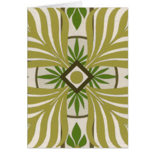 Niet-geborduurde palmmotif II