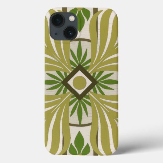 Niet-geborduurde palmmotif II Case-Mate iPhone Case (Achterkant)