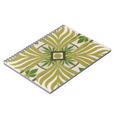 Niet-geborduurde palmmotif II Notitieboek (Linkerzijde)