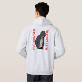Niet Gebroken. Gewoon Chillen – Cool en Grappig De Hoodie (Achterkant volledig)